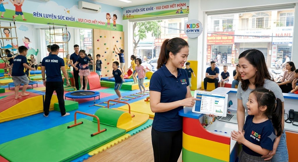Phần Mềm Quản Lý Phòng Gym Trẻ Em: Giải Pháp Vận Hành Số Hóa